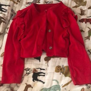 Carter’s Red Cardigan